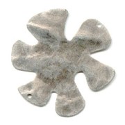 Separador design 2 agujeros 36 mm plateado envejecido x1|raw }}