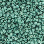 Miyuki Delica 11/0 DB1183 - Galvanized Semi Mat Dark Aqua|raw }}