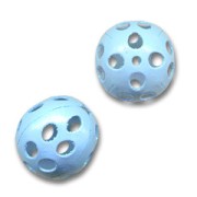 Bola filigrana 18 mm Azul cielo x1|raw }}