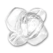Rosa 20 mm Chalk Crystal x1