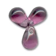 Mini-Gotas 4x6 mm Medium Amethyst x50