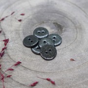 Botón para costura de Nácar Atelier Brunette - Glitter 12 mm Forest x1