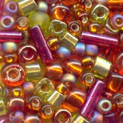 Mix de Rocalla Toho TX-3227 - Ureshii Olivine/Orange Mix|raw }}