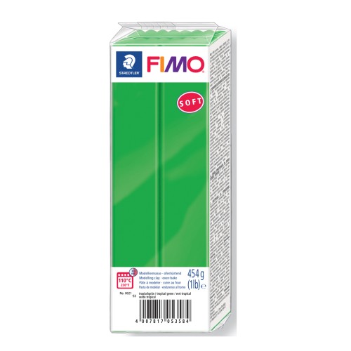 Pasta Fimo Soft 454gr Vert Tropical (n°53)