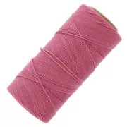 Bobina de hilo encerado Linhasita para micro macramé 0,5 mm - Rosa Caramelo (629) x335m