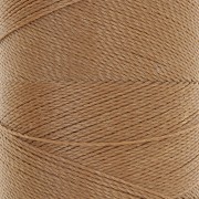 Bobina de hilo encerado Linhasita para micro macramé 0,5 mm - Marrón tierra (666) x335m