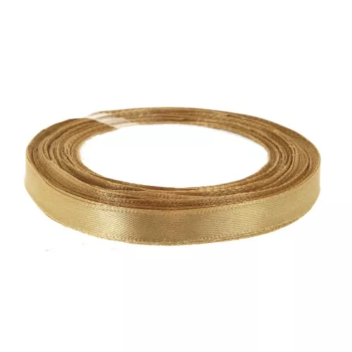 Cinta de Satén 10 mm Ocre x 20 m