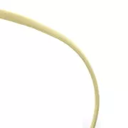 Cordón elástico liso 5 mm - Amarillo oscuro x 1 m