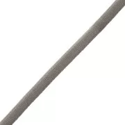 Cordón elástico liso 5 mm - Gris x 1 m