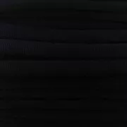 Cordón elástico liso 5 mm - Negro x 1 m