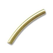 Tubos 25x3 mm dorado con oro fino x10|raw }}
