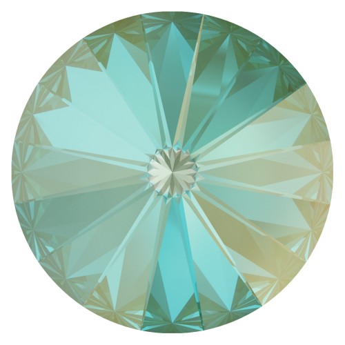 Cabuchón PureCrystal 1122 Rivoli 12 mm Crystal Silky Sage DeLite x1
