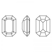 Cabuchón PureCrystal 4610 Rectangular 14x10 mm Crystal