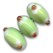 Redonda plana adorno flor 18 mm Anis x1|raw }}