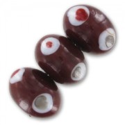 Redonda plana 18 mm Dark Red Coral x1|raw }}