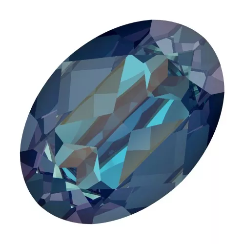 Cabuchón PureCrystal 4120 ovalado 18x13 mm Crystal Royal Blue DeLite x1