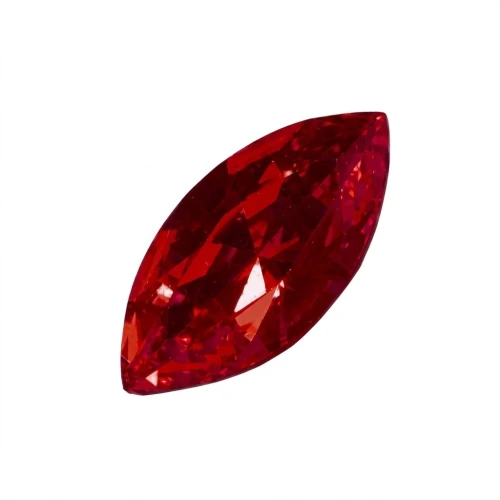 Navette PureCrystal 15x7 mm Siam