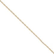 Cadena fina  Paloma 0.6 mm Gold filled x50cm