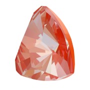 Cabuchón triángulo PureCrystal 4799 9 mm Crystal Orange Glow Delite x 1