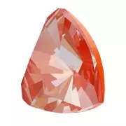 Cabuchón triángulo PureCrystal 4799 9 mm Crystal Orange Glow Delite x 1