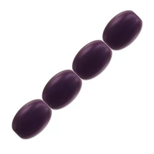Cuentas nacaradas PureCrystal  Perles Grain de riz - 5824 4 mm Elderberry  Pearl x20