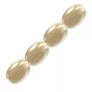 Cuentas nacaradas PureCrystal  Perles Grain de riz - 5824 4 mm Gold  Pearl x20