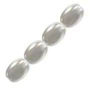Cuentas nacaradas PureCrystal  Perles Grain de riz - 5824 4 mm White  Pearl x20