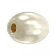 Cuentas nacaradas PureCrystal  Perles Grain de riz - 5824 4 mm Cream Pearl x20