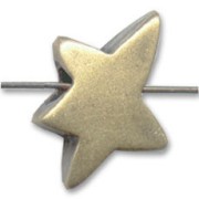 Estrellas 20x16 mm bronce x4|raw }}