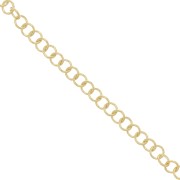 Cadena  4,7 mm Dorado con oro fino x1m|raw }}
