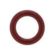 23mm Epoxy Donut Ring Entrepieza - Rojo Oscuro x1