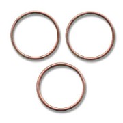 Anillas abiertas 10x0.7 mm cobre antiguo x50|raw }}