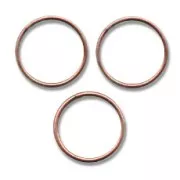 Anillas abiertas 10x0.7 mm cobre antiguo x50