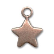 Dije estrella 16 mm cobre antiguo x1|raw }}