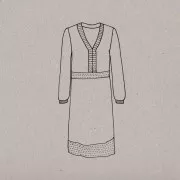 Patron de costura Mujer -  Aime comme marie - Aime comme Mosaïque - Vestido