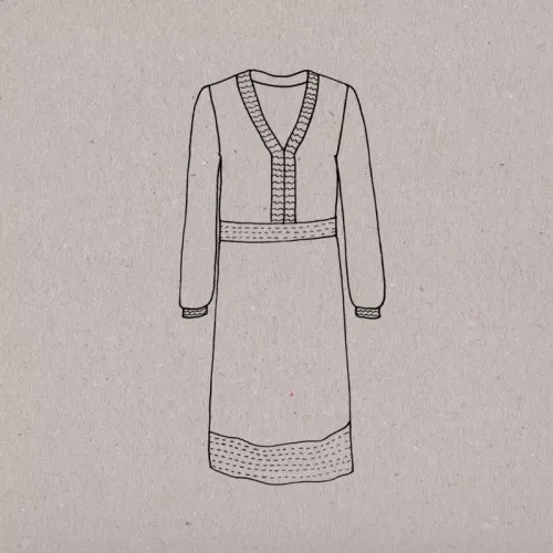 Patron de costura Mujer - Aime comme marie - Aime comme Mosaïque - Vestido