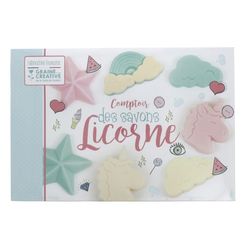 Coffret Graine Créative - Comptoir des savons Licorne - Fabrication Française x1