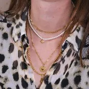 Cuentas redondas nacaradas para hacer joyas de resina 4 mm White x20