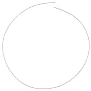 half hard Hilo de Plata 925 2 mm x 50 cm