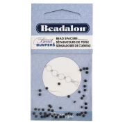 Separadores redondos Bumper 2 mm negro x50