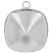 Engaste para pegar PureCrystal 4470 12 mm rodiado 1 anilla