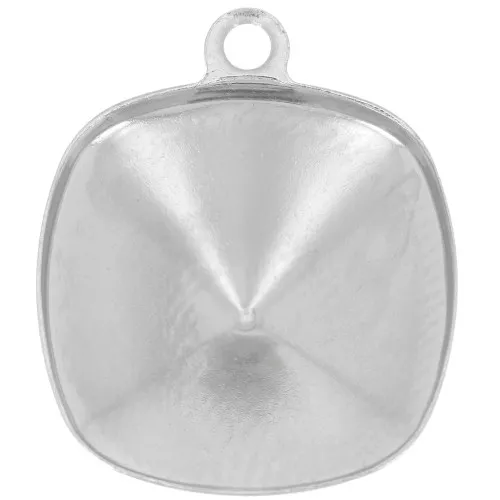 Engaste para pegar PureCrystal 4470 12 mm rodiado 1 anilla