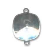 Engaste para pegar PureCrystal 4470 12 mm rodiado 2 anillas