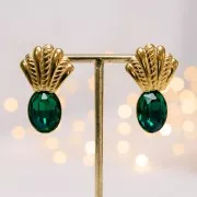 Engaste para pegar PureCrystal 4120 18x13 mm rodiado 1 anilla