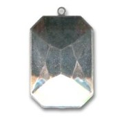 Engaste para pegar PureCrystal 4627 27x18,5 mm rodiado 1 anilla|raw }}