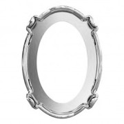 Engaste de garra PureCrystal 4120 14x10 mm - Rodiado x 1|raw }}