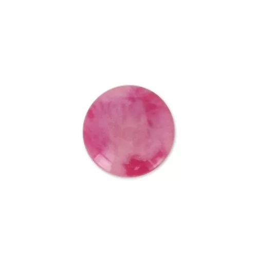 Cabuchón de resina gemas de imitación 6 mm Ruby x1
