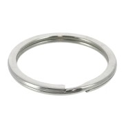 Llavero anilla 32 mm rodiado x1