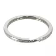 Llavero anilla 32 mm rodiado x1