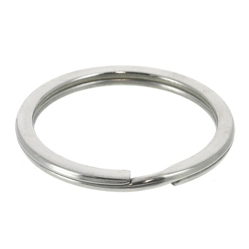 Llavero anilla 32 mm rodiado x1